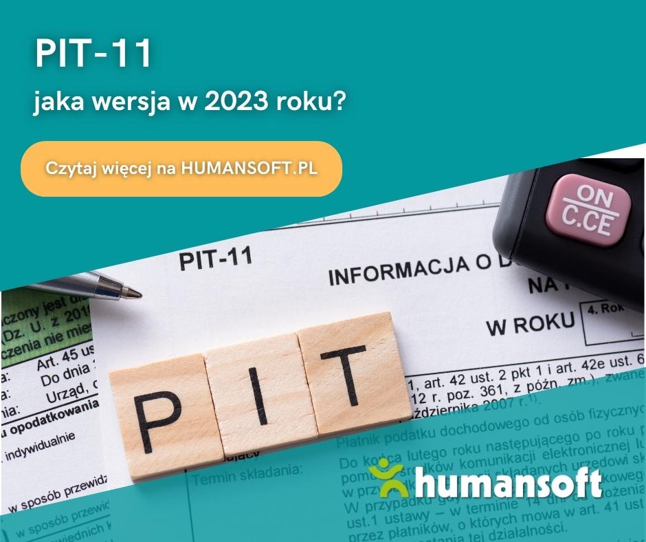 Pit 11 Jaka Wersja W 2023 Roku Humansoft 3326
